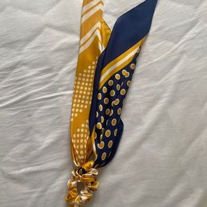Print Scarf Hair Tie